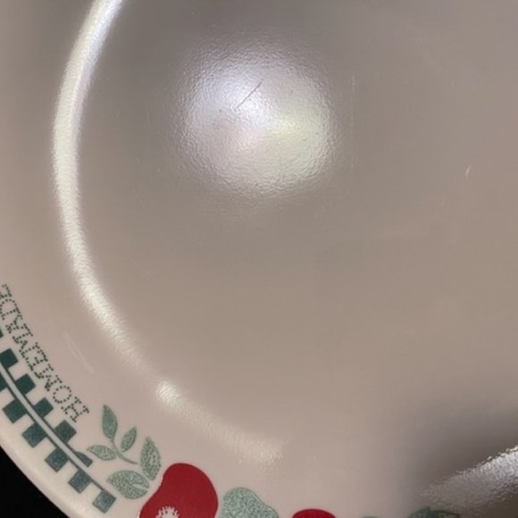 Vtg Discontinued Corelle by Corning Ware Farm Fresh Pattern 4 pc Place Setting - Picture 9 of 10